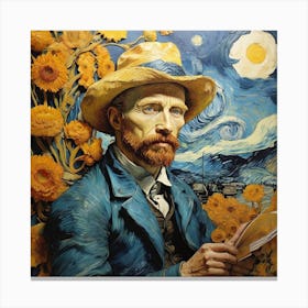 Van Gogh Sunflowers Canvas Print