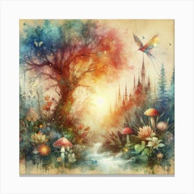Fairytale Forest 15 Canvas Print