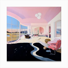 Pink Room3 Canvas Print