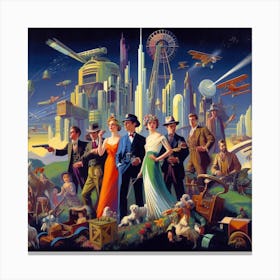 Futurists Canvas Print