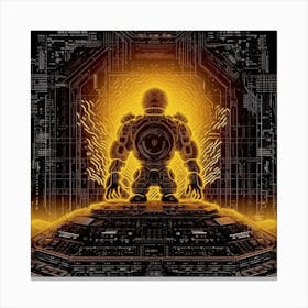 Cyborg 4 Canvas Print