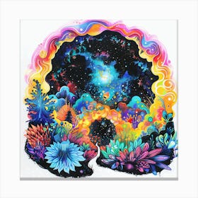 Psychedelic Painting 10 Canvas Print