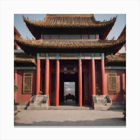 Qing Dynasty 9 Canvas Print
