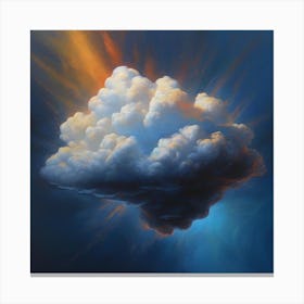 Cloud light Canvas Print