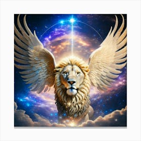 Lion portal Canvas Print