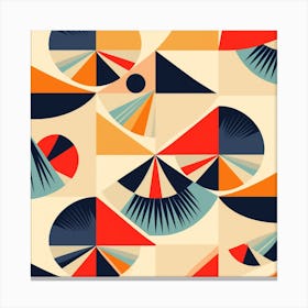 Abstract Geometric Pattern 55 Canvas Print