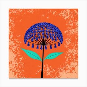 Blue Flower 3 Canvas Print