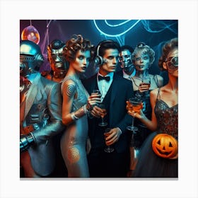 Halloween Party 26 Canvas Print