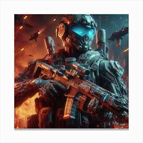 Call Of Duty Canvas Print