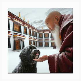 Tibet Story Canvas Print
