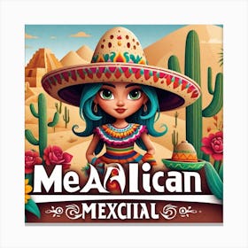 Mexican Mexican 25 Canvas Print