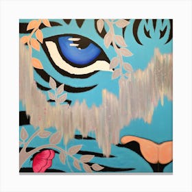 Tiger Eyes Canvas Print