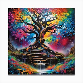 Tree Of Life 160 Canvas Print