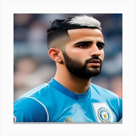 Manchester City Player Canvas Print