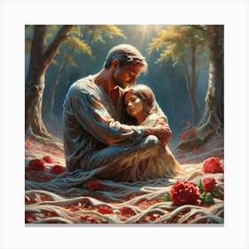 Father'S Love Canvas Print