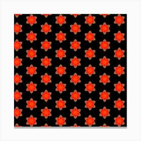 Flower Pattern Pattern Texture 1 Canvas Print