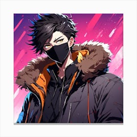 Original Anime Character Canvas Print