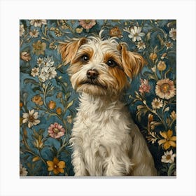 Terrier Art Canvas Print