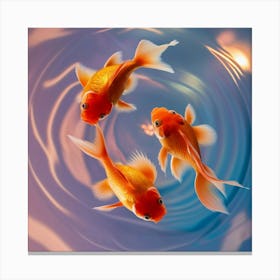 Gold fish 1 Canvas Print