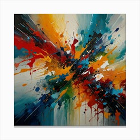 Abstract Painting 53 Canvas Print