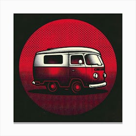 Vw Camper Van Canvas Print