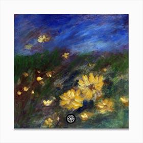 Yellow Flowers Canvas Print