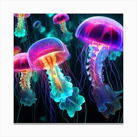 Jellyfish 10 Canvas Print