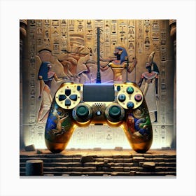 Egyptian Gaming Console 1 Canvas Print