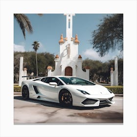 Lamborghini Canvas Print