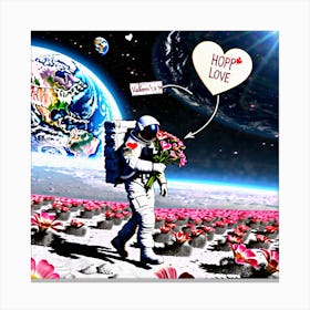 Happy Valentine'S Day Canvas Print