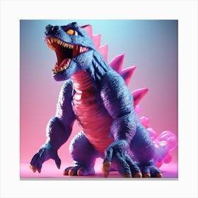 Godzilla 7 Canvas Print