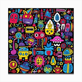 Doodles Canvas Print