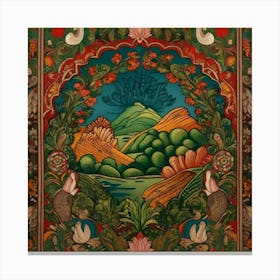 Tibetan Painting Canvas Print