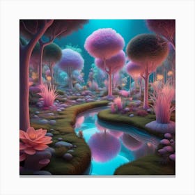 Fairytale Forest 2 Canvas Print