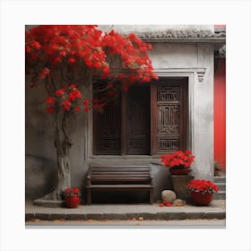 Chinese Garden Canvas Print