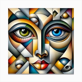 Abstract Painting Canvas Print