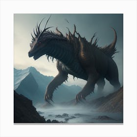 Dragon Canvas Print