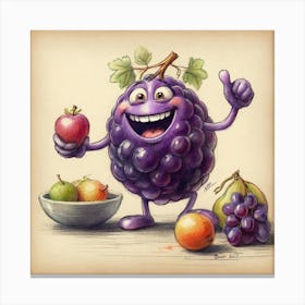 Grapes 15 Canvas Print