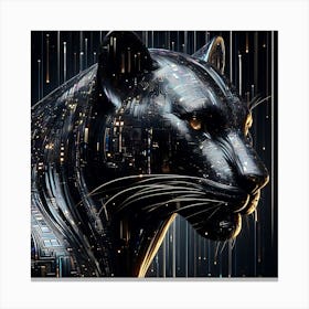 Creative Wild Animal Representation 111 Canvas Print