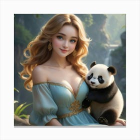 Chinese Panda 2 Canvas Print