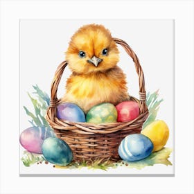 Easter Chick 5 Canvas Print
