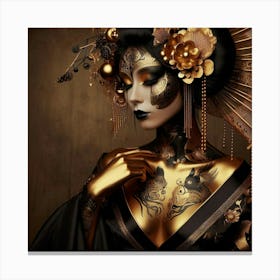 Geisha 206 Canvas Print