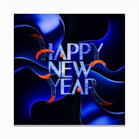 Happy New Year 6 Canvas Print