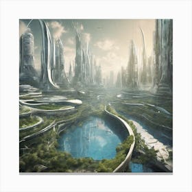 Imagine That You Are A Senior Official Within The Ministry For The Future, And Have Been Tasked With Developing A Comprehensive Plan To Address The Issue Of Climate Change 1 Canvas Print