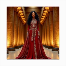 Egyptian Bride 9 Canvas Print