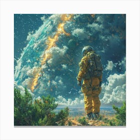 Space Explorer 1 Canvas Print