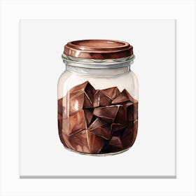 Chocolate Jar 2 Canvas Print