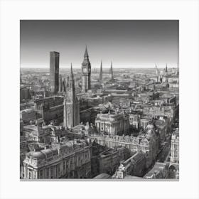 London City Canvas Print