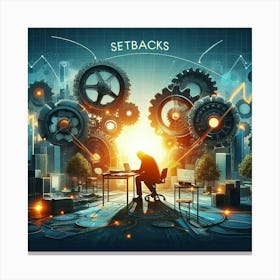 Setbacks Canvas Print