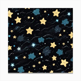 Stars In The Sky Canvas Print